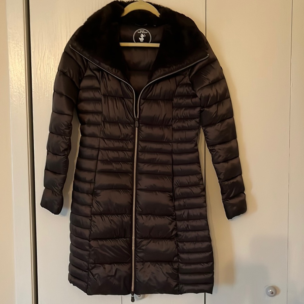 Save The Duck synthetic down coat Size 0  Like New